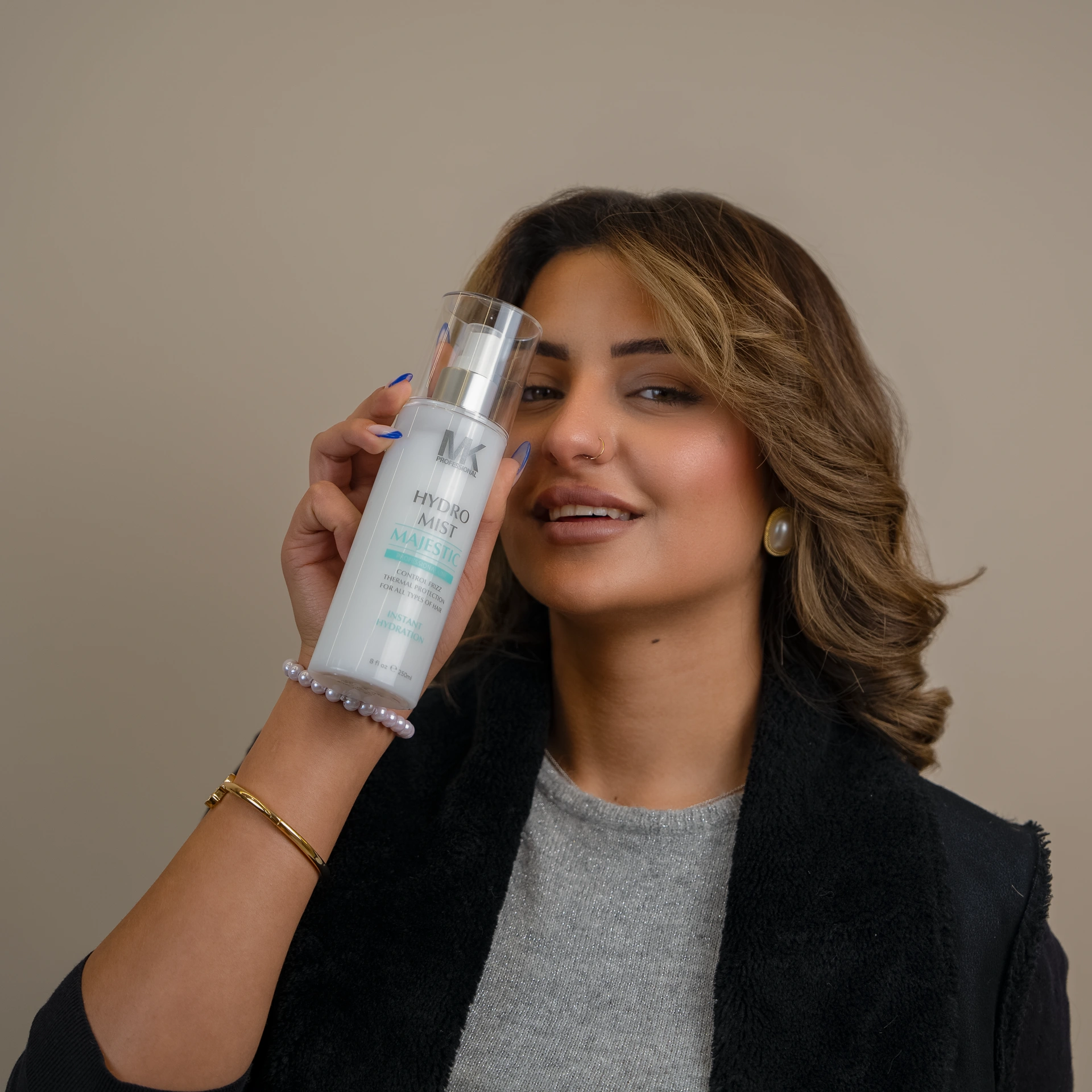 MK Professional hydro mist result